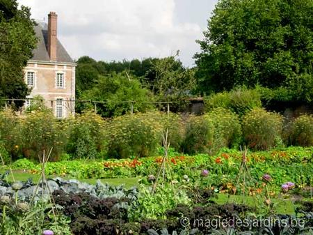 Jardins et Potager du château de Bosmelet